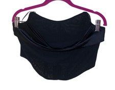 Sincerely Jules mesh strapless corset crop top size L juniors