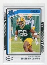 2024 Panini Donruss - Rated Rookie #325 Edgerrin Cooper (RC) PACKERS PWE