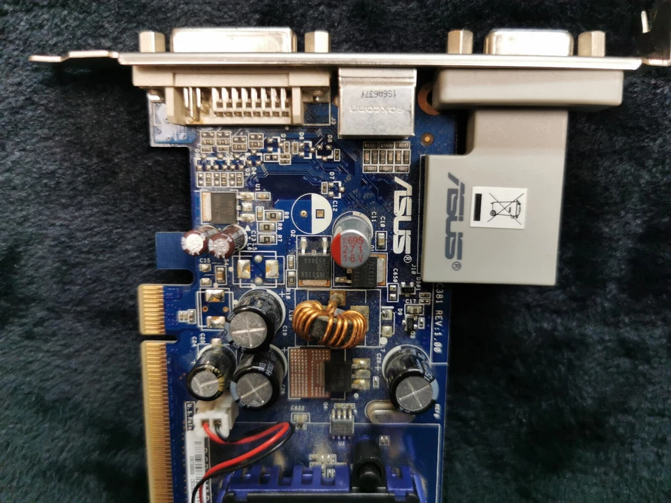 ASUS Nvidia EN7300GS/HTD/256M/A VGA DVI Video Graphics Card - Image 2 of 4