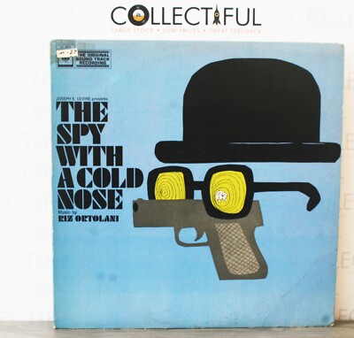 SPY WITH A COLD NOSE - SOUNDTRACK - RIZ ORTOLANI - 1966 MONO - VINYL LP RECORD 