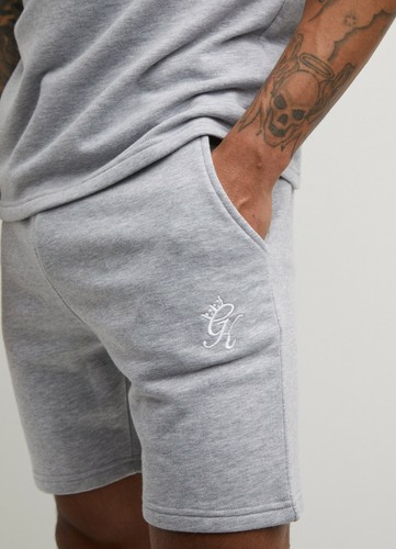 Gym King Mens Shorts Grey Marl Milo 