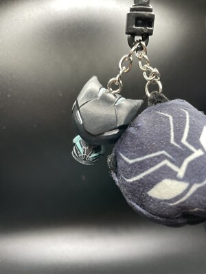 Black Panther with Fortnite Character Bag Clip