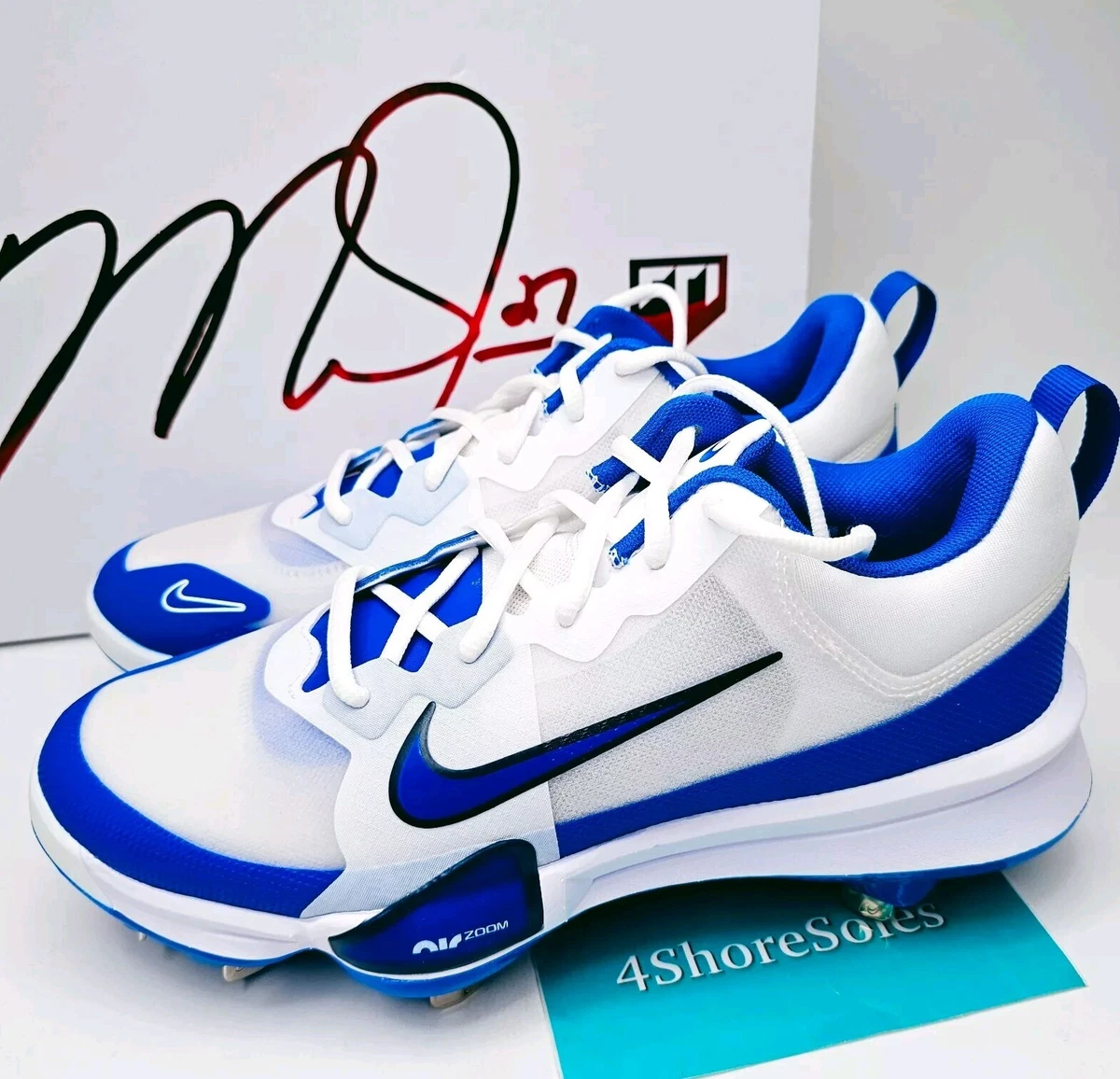 Nike Force Zoom Trout 8 Pro Hyper Royal for Sale | Authenticity