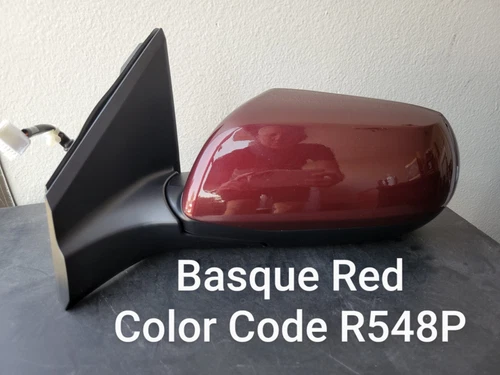 NEW BASQUE RED mirror fits 2012-2016 Honda CR-V LX EX Driver Left Side Nonheated