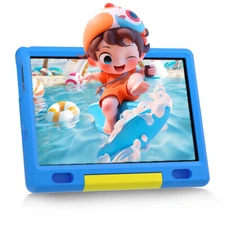 AEEZO Kids Tablet 10.1" Android 13 Tablets 64GB with Shockproof for Kids 3-12 