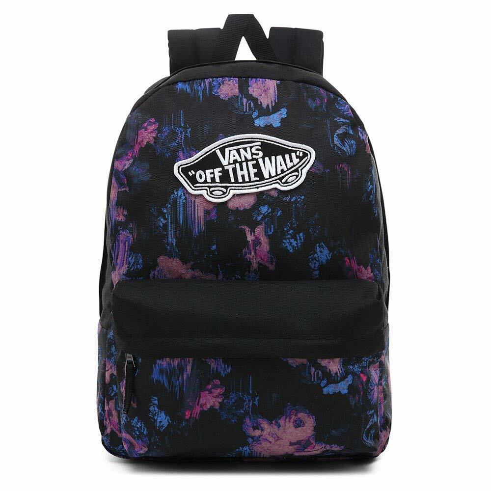 Vans Realm Backpack School Bag Laptop Vn0a3ui6zuc Drip Floral