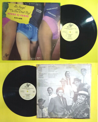LP 33 Giri LOS AMIGOS And THE BAD STREET BOYS Cheek To Cheek/Pegaito Latin Salsa