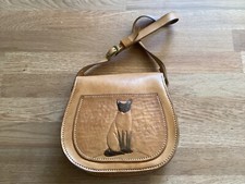 VTG 70's Madwed Boho Leather tooled purse