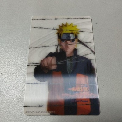 Naruto 3D Movie Card Unused Blood Prison 10+ Years Old Collectible