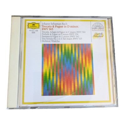 Bach Toccata & Fugue BWV 565 CD Helmut Walcha Used Good Condition