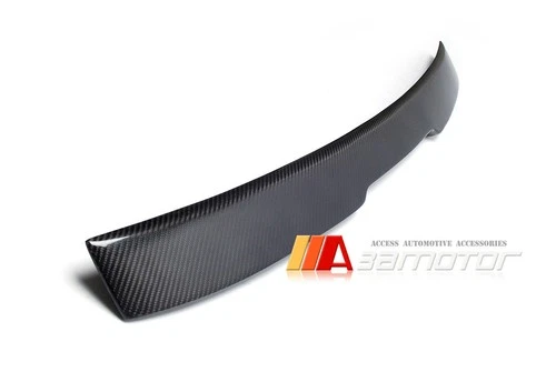 Carbon Fibre Rear Window Roof Spoiler fit for 2016-2019 Chevy Camaro LT RS Coupe