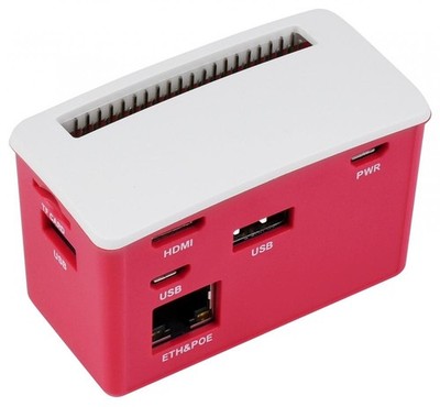 Waveshare PoE Ethernet USB Hub Box für Raspberry Pi Zero: mit PoE-Port und 3x