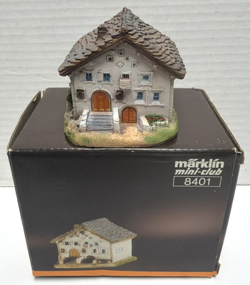 MARKLIN MINI-CLUB Z 8401 ST. MORITZ CHALET OB - RARE 1988-1990