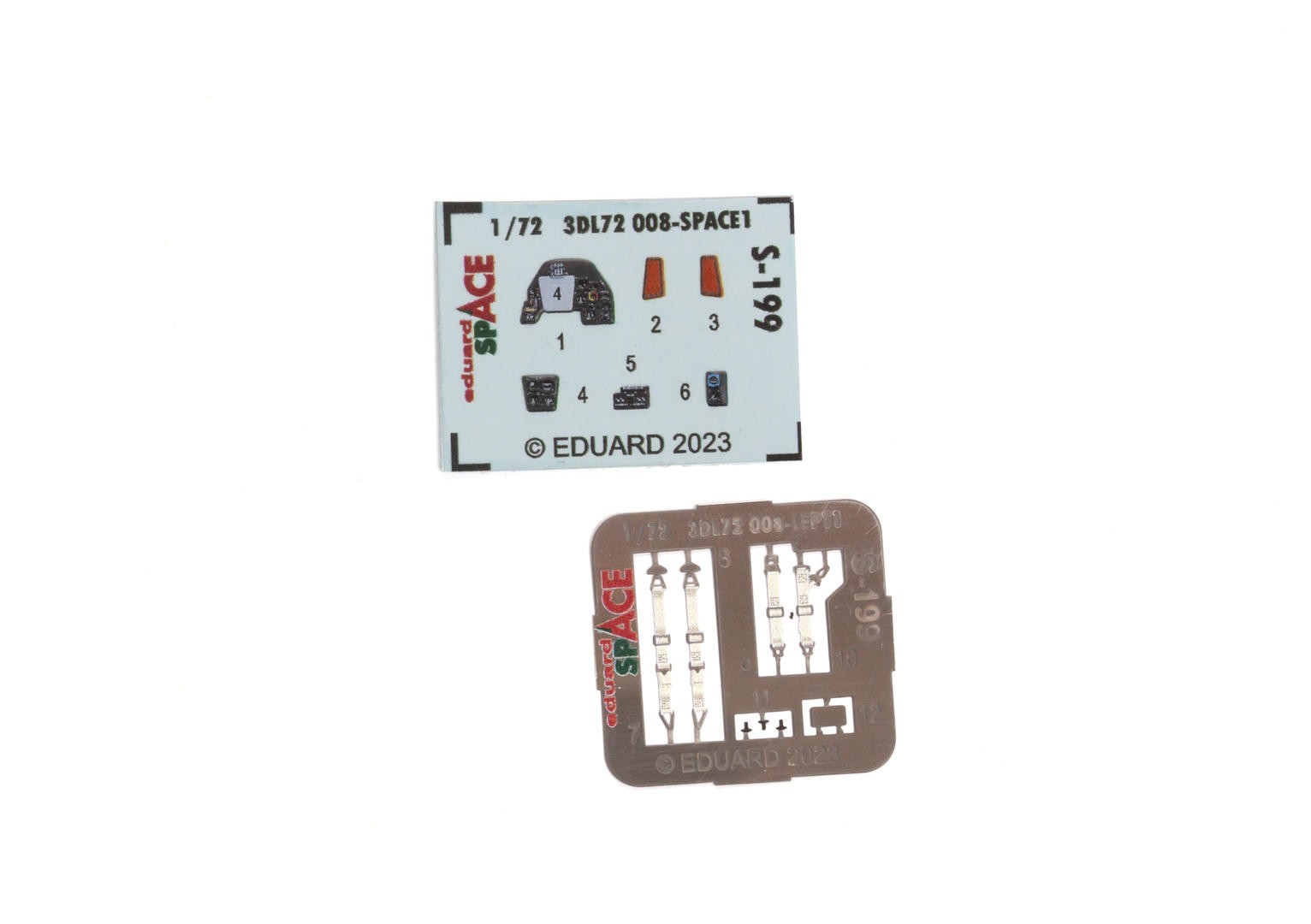Eduard ED3DL72008 1:72 Avia S-199 SPACE set