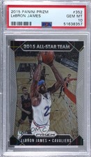 2015-16 Panini Prizm All-Star Team LeBron James #352 PSA 10 GEM MT 2k3