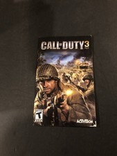 call of duty 3 ps2 Manual Only