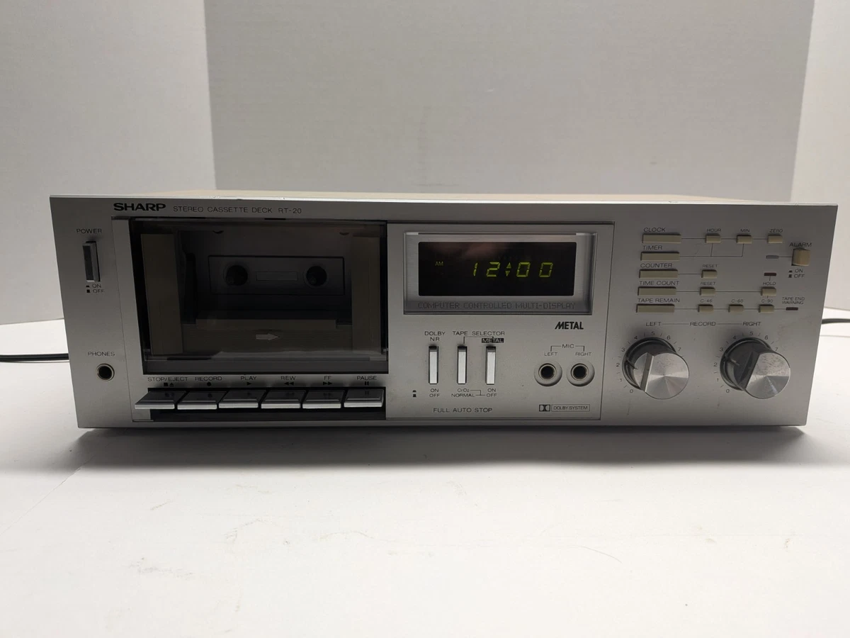 Sharp Home Audio Cassette Tape Deck for sale - eBay