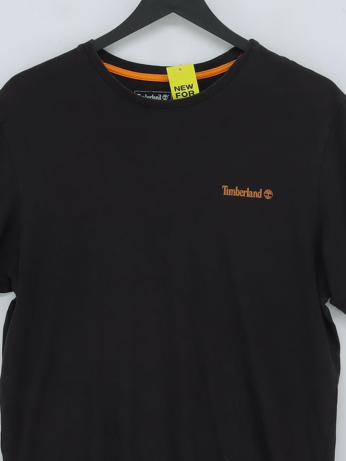 ALTRA Timberland T Shirt Uomo M Nera 100% Altro Basic