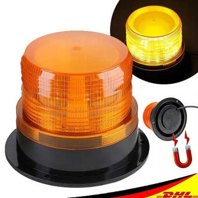 LED Rundumleuchte Warnleuchte Magnet Warnlicht Blinkleuchte 12V-24V Strobe Light