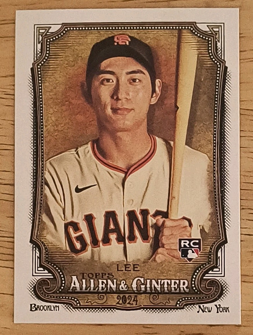2024 Topps Allen & Ginter #269 Jung Hoo Lee San Francisco Giants RC
