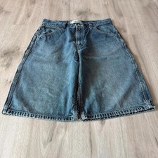 Vintage Levis Worker Baggy Denim Jean Shorts Mens 30" Workwear Grunge Skater
