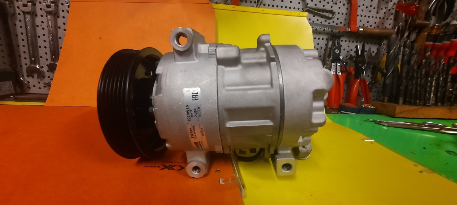 Compresseur climatisation NISSENS 890044 R134a dCi 1.5 pour Megane 3