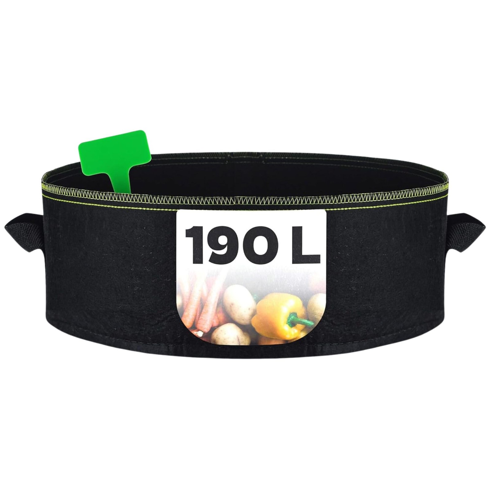 Sac à plantes grand 190L pour créer un potager urbain sur terrasse Ø90cm