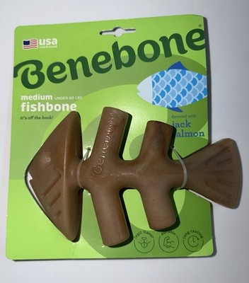 Benebone- Medium Fishbone- Jack Salmon flavored