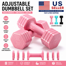 Juego de mancuernas ajustables 4 en 1 2-5 libras para mujeres gimnasio en casa entrenamiento pesas