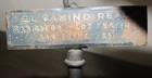 Vtg Cast El Camino Real Mission Bell Guide Post San Diego Los Angeles San Fran — photo 7