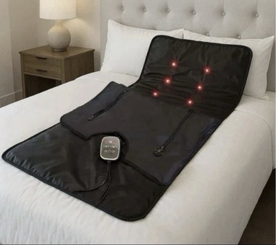 LifeTrend Infrared Sauna Blanket with Red Light Therapy Adjustable (86°F 186°F)
