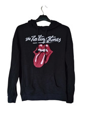 The Rolling Stones Classic Tongue Logo Black Pullover Hoodie