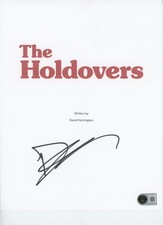 Dominic Sessa Signed Autographed The Holdooverd Movie Script Screenplay BAS COA