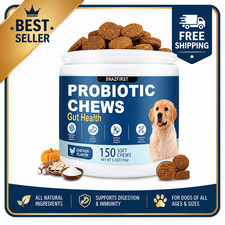 Probiotics for Dogs, Dog Probiotics Chews for Digestive Health Gut Health, ...