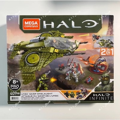 Mega Construx Bloks Halo GYG60 UNSC Wasp Onslaught Collectible Figure