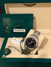 Rolex Explorer 40mm, Full Set, Black Dial August 2023 Ref 224270