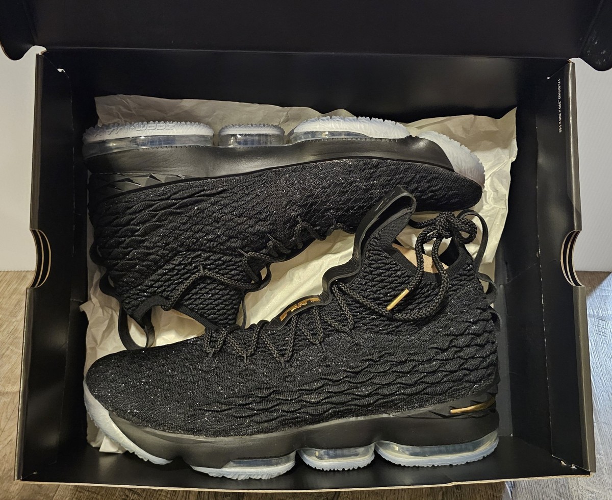 Nike LeBron XV 15 Metallic Gold 897648-006 Men's Size 14 NIB | eBay