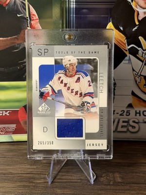 2000-01 SP Game Used Tools of the Game Exclusives #BL Brian Leetch /350
