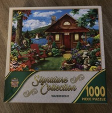 MasterPieces Signature Collection Waterfront 1000 Piece Jigsaw Puzzle New Sealed