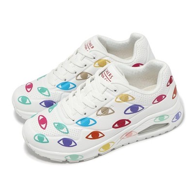 Skechers x Ricardo Cavolo Uno-Many Eyes White Multi Women Casual