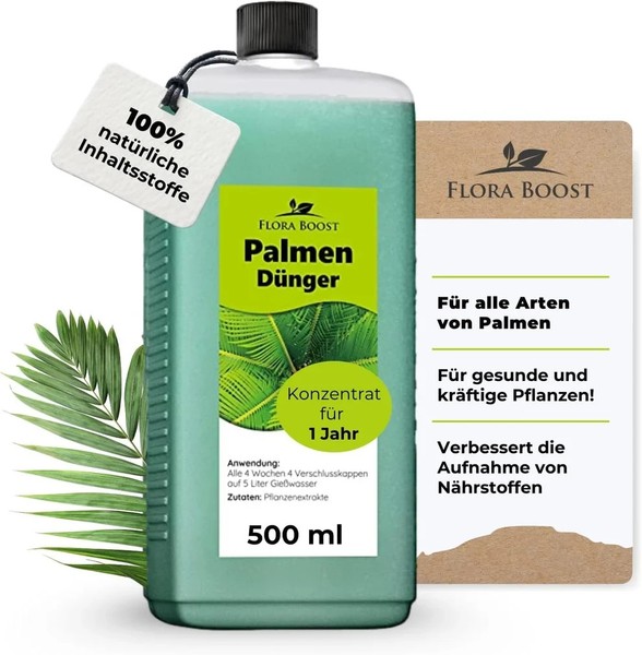 PalmendüNger 500Ml FlüSsigdüNger Flora Boost Hanfpalmen Profi Konzentrat-image