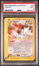 #39 Togetic, 2003 Aquapolis, PSA 9 on eBay