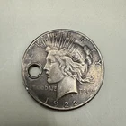 Holed 1922 Peace Dollar 🇺🇸