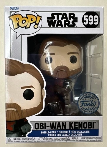 Funko Pop! 2022 Star Wars The Clone Wars 599 Obi-Wan Kenobi Special Edition