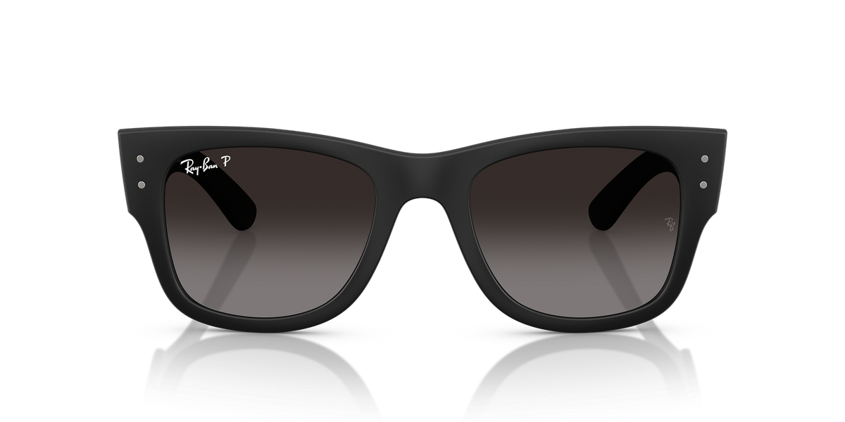 Ray-Ban Mega Wayfarer Liteforce Sand Black/Grey Gradient Polar 50