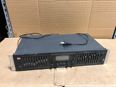 BSR EQ-3000 10 Band Graphic Equalizer and Spectrum Analyzer *AS IS -UNTESTED