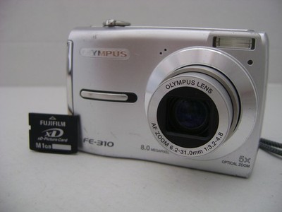 Olympus FE-310 Digital Camera 8.0 Megapixel 5x Optical Zoom Kamera