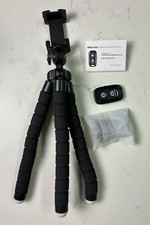 UBeesize Mini Flexible Phone Tripod with Bluetooth Wireless Remote Shutter