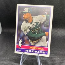 Jaden Hill RC #398 - 2025 Topps Heritage