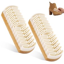 2PCS Suede Brush Eraser Kit Shoe Boot Bag Leather Nubuck Furniture Cleaner
